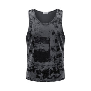 Fabricant Logo personnalisé Gym Fitness Hommes Musculation Stringer Débardeur Quantité Impression XXL Coton Pistolet OEM Personnalisé Anti Style - Product Image 2