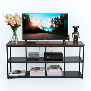 Mueble para TV Minimalista de Madera de Acacia para el Hogar, 140 cm, KTV68079 - Product Image 1
