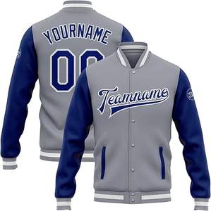 Chaqueta universitaria de Estilo Vintage personalizable para invierno 2025 ropa urbana con cuello levantado y gráficos personalizados - Product Image 6