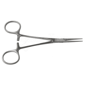 Pinzas de Coler de Alta Precisión de 5.5 Pulgadas, Rectas, Delicadas, de Acero Inoxidable Quirúrgico, Instrumento de Hemostasia - Product Image 3