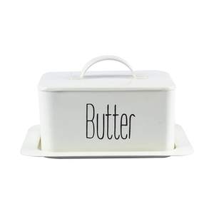 Plat à beurre créatif en fer blanc pour la maison cuisine table ware conteneur gardien beurre fromage boîte stockage des aliments couvert vente chaude - Product Image 1