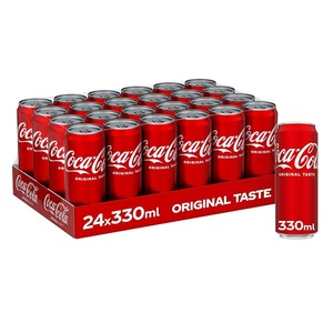 Coca Cola 330ml x 24 canettes | Coca-Cola 1.5 litre 500ml 20oz Bouteilles Original Classic Coke Boissons gazeuses - Product Image 5