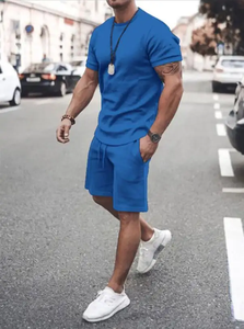 S to 5XL Oversized <b>Hot</b> Sale Men Street Wear Sets Men Clothing With Custom Design Men Shorts Set - Product Image 2