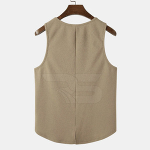 Débardeur à séchage rapide en gros bas prix débardeur sans manches entraînement hommes débardeur dans le meilleur matériel - Product Image 2