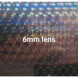 Rollo de Película PET Holográfica Metalizada Difractiva Transparente, Resistente a la Humedad, Elástica, Decorativa, para Manualidades, Lazos, Recubrimientos y Otros Usos - Product Image 4