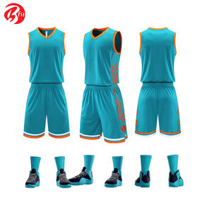 Uniforme de basket-ball pour hommes de haute qualité vêtements de sport respirants pour les entreprises de prestation d'entraînement d'équipe - Product Image 2