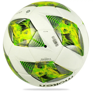 Ballons de football en PU de qualité haut de gamme de style classique avec logo de ballon thermique thermocollé conçu par le Pakistan - Product Image 6
