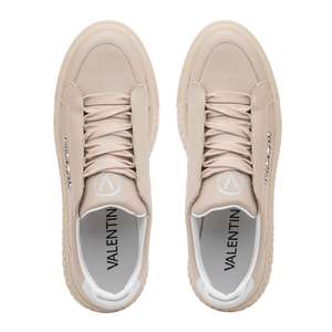 Zapatillas Deportivas de Mujer con Plataforma, Color Beige, Logotipo Venus Laterale, Tendencia de Moda, Zapatos de Pista Sólidos para Caminar, Forro de Malla, Parte Superior de Cuero, Hechas en Italia - Product Image 3
