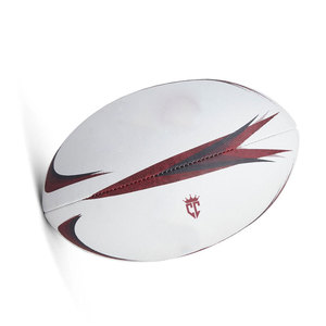 Balón de Rugby de Cuero de Tamaño Estándar al por Mayor, Ligero, Duradero, Impermeable, Tamaño y Color Personalizados, Logotipo Personalizado, para Entrenamiento, Precio Económico - Product Image 2