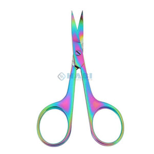 Tijeras profesionales de acero inoxidable de alta calidad para uñas, tijeras multiusos para cutículas, puntiagudas para eliminar la piel muerta - Product Image 3