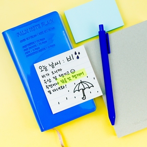 [Hansolmts] Bàn ghi chú 5 Màu Gạch dưới ghi chú dán giấy rách mịn có thể ghi cho kế hoạch & văn phòng - Product Image 2