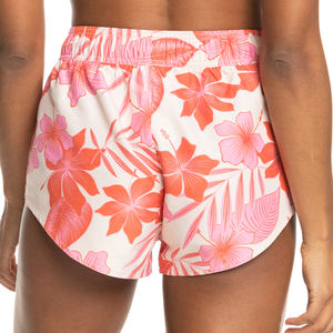 Pantalones cortos atléticos de cintura alta para mujer, pantalones cortos informales de talla grande transpirables de secado rápido, técnicas lavadas con logotipo personalizado, deportes de Yoga - Product Image 4