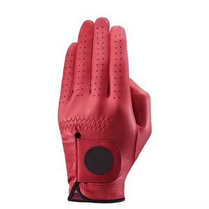 Gant de golf pour main gauche en cuir Cabretta, respirant, antidérapant, fermeture auto-agrippante, unisexe, accessoire de sport de plein air - Product Image 5
