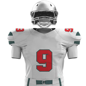 Ensemble d'uniformes de football américain personnalisés confortables avec tissu taffetas respirant et nom et logo personnalisés pour l'équipe - Product Image 4