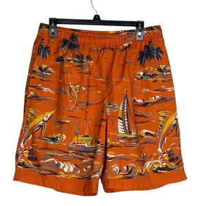 Shorts de bain à taille élastique sur mesure, logo imprimé par sublimation, shorts de pêche, extensible dans les 4 sens, shorts de plage pour hommes - Product Image 6