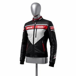 Blouson en cuir pour moto personnalisé - Tailles et couleurs entièrement personnalisables pour les clubs, les grossistes et les motards - Product Image 2