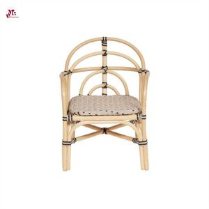 Vente en gros de mini chaises pour tout-petits de couleurs et de designs personnalisés Chaises en rotin naturel pour enfants Usines de matériaux naturels - Product Image 2