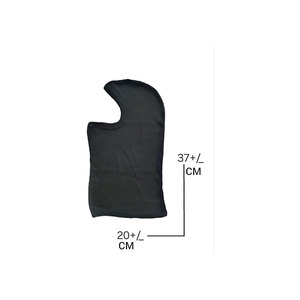 Vente en gros de masque facial en coton 100% de haute qualité, protection UV, léger, noir - Product Image 3