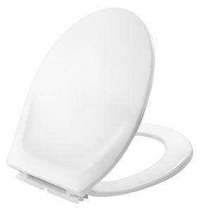 Abattant de toilettes allongé moderne en plastique avec télécommande pour la maison - Product Image 1