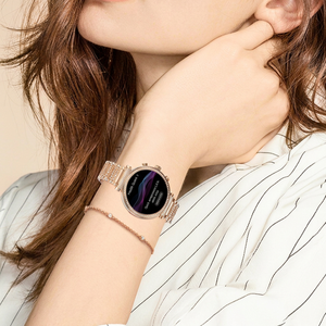 Montre connectée Sewer avec écran tactile IPS de 1,27 pouce, suivi de la fréquence cardiaque, étanche IP67, bracelet en alliage, tracker d'activité unisexe - Product Image 6