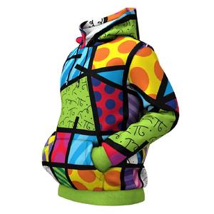 เสื้อฮู้ดดี้ฤดูหนาวแบบใหม่สำหรับทุกเพศ 100% ผ้าฝ้าย ทรงโอเวอร์ไซส์ คุณภาพสูง - Product Image 2