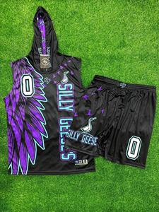 Conjunto de Fútbol Americano a 7 Personalizable, Uniformes para Adultos de Alta Calidad, Transpirables, Antibacterianos, Anti-UV, de Secado Rápido, Sublimados - Product Image 6