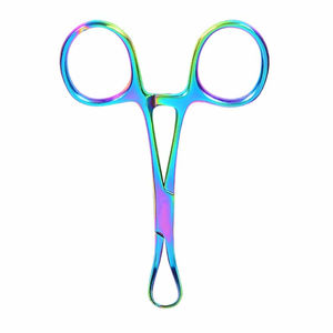 ที่หนีบผ้าขนหนูคุณภาพดีที่สุด ขนาด 3.75 นิ้ว สีรุ้ง ผลิตจากเหล็กกล้าไร้สนิมเยอรมัน ที่หนีบผ้าขนหนูคุณภาพดีที่สุด - Product Image 5