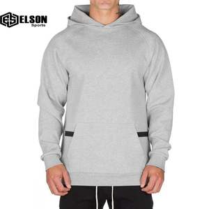Último diseño 100% algodón poliéster personalizado gota hombro sudaderas con capucha sudadera de gran tamaño pulóver Sudadera con capucha para hombres - Product Image 4