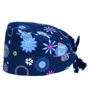 Bonnet de travail anti-transpiration avec boutons de soulagement des oreilles, tissu ultra-doux et impression de logo personnalisable, idéal pour les médecins - Product Image 6