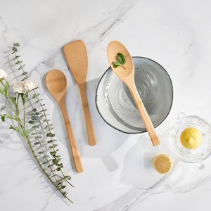 Eco friendly cookware <b>set</b> spatula & other tools hot sale natural spatulas for baking & <b>dinner</b> cooking - Product Image 3