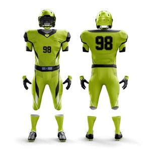 Tenues de football américain d'été respirantes de haute qualité 2025 – Service OEM, conception personnalisée, 100 % polyester - Product Image 1