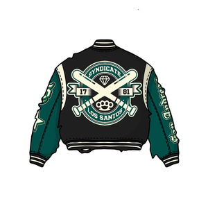 2025 Logo personnalisé Chenille Patch broderie unisexe Baseball Clubs laine mélangée Super doux hommes Letterman Varsity veste - Product Image 5