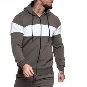 Sudaderas con capucha para hombre básicas con cremallera de calidad superior superventas al por mayor a la venta - Product Image 3