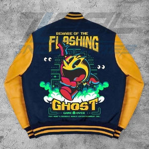 Chaquetas personalizadas de béisbol para equipo universitario, chaquetas de lana/cuero hechas en paquistaní - Product Image 2