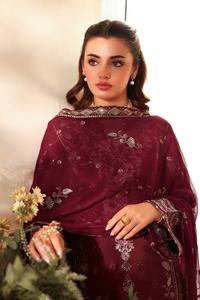 Kameez shalwar ชุดผ้าไหมสไตล์ปากีสถานสำหรับผู้หญิงดีไซน์เนอร์ชื่อดัง - Product Image 6