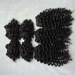 100% Real Hair Europe Curl From Supplier, Pure Human Hair Bundle In Bulk European Curly Hair