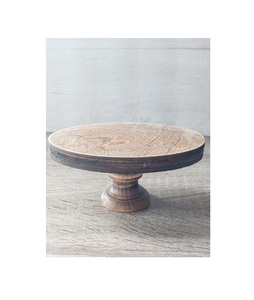 Présentoir à gâteaux en bois fonctionnel pour la cuisine de tous les jours, présentoirs de boulangerie ou dessert festif servant lors de rassemblements de vacances - Product Image 2