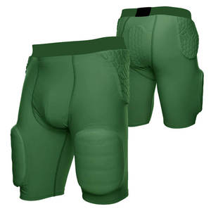 Dblue New Pattern American Football <b>Pants</b> Girdle 4 <b>Padded</b> <b>Pant</b> Football Girdle Short for Men - Product Image 1