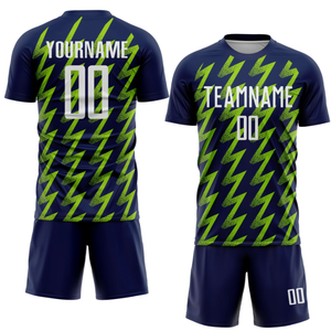 Tenues de football personnalisées de qualité supérieure, fabriquées sur mesure, ensemble d'uniformes d'équipe, design personnalisé - Product Image 1