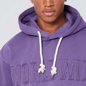 Hot Selling Best Sale Hoodies Custom Logo Embossed Hoodies Cotton Blended Size Solid Color New Fashion Embossed <b>men's</b> hoodies - Product Image 3