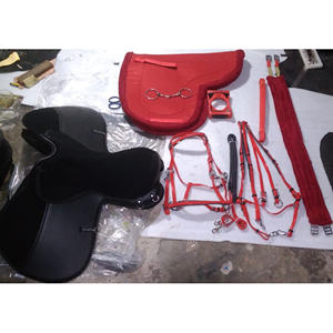 status endurance <b>saddles</b> pad mink stirrup bits Mink Girth PVC Bridles and Breastplates COLOR BLACK BLUE RED dollar 70 - Product Image 1