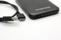 Transcend USB 3,0 SATA HD HDD Caja de disco duro externo Caja de aluminio de 2,5 pulgadas Durable