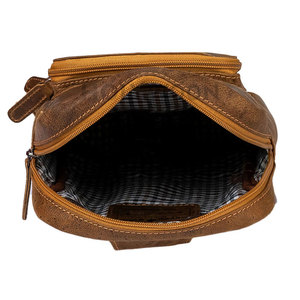 Sac bandoulière élégant pour homme, grande capacité, durable, léger, en cuir, pour tous les jours, voyage, travail, usage quotidien - Product Image 6