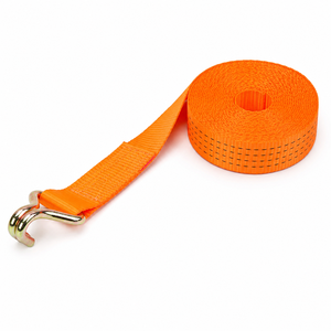 Correa de trinquete de poliéster de alta resistencia de 50 mm del fabricante con doble gancho en J, 10 m, 3000 kg, disponible para pedidos al por mayor - Product Image 6