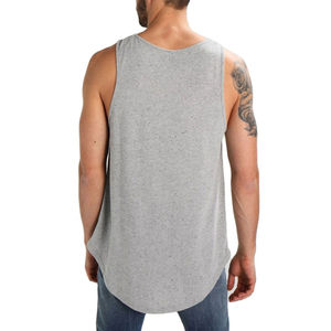 <b>Men</b> <b>Tank</b> <b>Top</b> Grey with <b>Black</b> Pocket Soft Cotton Fabric Sleeveless Casual Style <b>Men</b> <b>Tank</b> <b>Top</b> for Summer Custom Design Available - Product Image 5