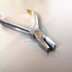 Alicates para formar arcos de contorno de corte hueco de ortodoncia, herramienta para doblar alambre de acero inoxidable, Manual, 3 ranuras, agarre ergonómico de 14cm - Product Image 4