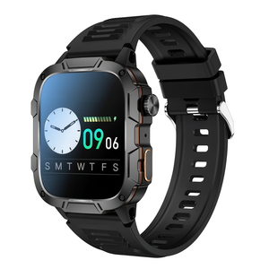 Montre connectée de sport d'extérieur KR QX12, écran TFT 41-43 mm, moniteur de fréquence cardiaque, étanche, tracker de fitness unisexe - Product Image 1