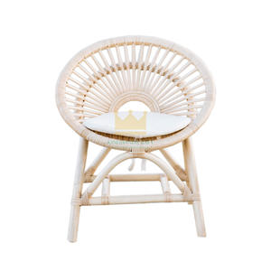 Chaise en rotin arc-en-ciel pour enfants, fabriquée au Vietnam, remise avec bon marché pour jolie chaise en rotin blanc - Product Image 6