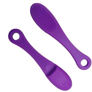 Brosse à doigts en silicone souple pour le visage/le nez, soins bucco-dentaires, nettoyage des dents des animaux domestiques, élimination des points noirs, outil de nettoyage du visage, marque ISSILI - Product Image 6