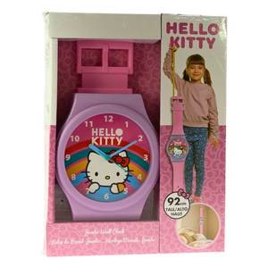 Reloj de Pared Gigante Rosa de Hello Kitty de 92 cm HK50276 - Product Image 1